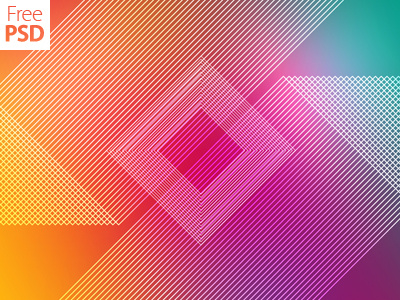 Multicolor Stripes Background Free Psd abstract background feebie freepsd geometric multicolor polygon psd wallpaper