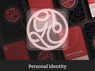 Personal Identity - Gracia Clara branding business card design business design graphic design identity identity design logo logo design monogram monogram design monogram logo personal branding personal identity personal logo