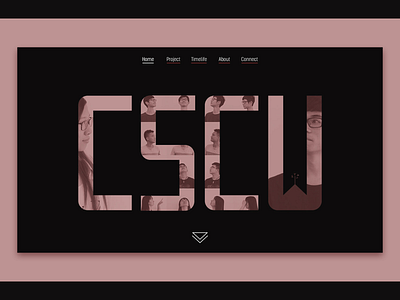 CSCW official website ui ux web