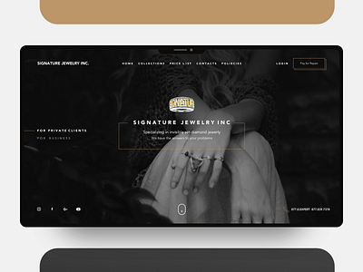 Signature Jewelry Inc. - Website Redesign