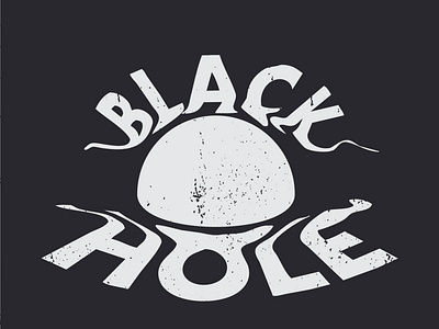 Black Hole Dark branding design illustration logo logo design vector