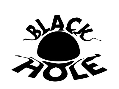 Black Hole branding design logo logo animation logo design