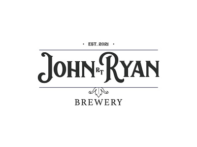 John RT Ryan (Secondary) branding design logo logo animation logo design typography