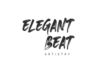 Elegant Beat Artistry branding logo logo animation logo design makeup makeup artist mau