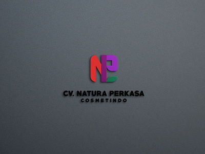 CV Natura Perkasa Cosmetindo branding cosmetic design flat logo minimal nature nature cosmetic nature logo vector