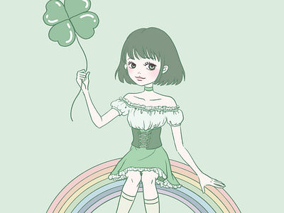 Saint Patricks Day Girl