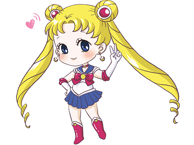 Sailor Moon: Để lại ấn tượng mạnh mẽ cho người xem bằng những bức hình đầy nét chibi đáng yêu về những nữ thần chiến binh. Sailor Moon sẽ thực sự làm say đắm lòng người với nét đáng yêu của nhân vật cùng với đường nét trơn tru và màu sắc rực rỡ. Chắc chắn rằng bạn sẽ được tự do thả hồn vào những bức hình vô cùng ấn tượng này.