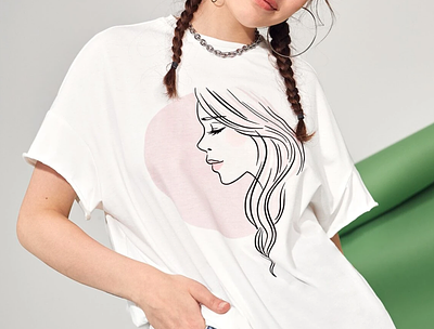 Shein X Artist Collaboration - T-shirts anime collaboration design digital digital illustration digital painting drawing fashion flat girl graphic illustration illustrator lineart linework shein sheinx style tshirts vector