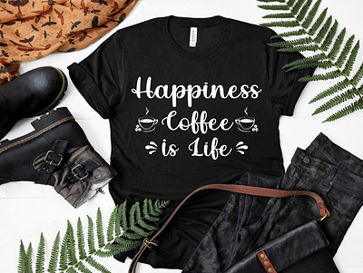 Coffee Lover T-Shirt Design t shirt illustration