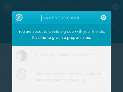 Change group name - IOS App