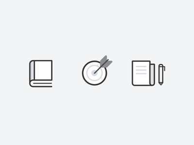 Illustrated icons