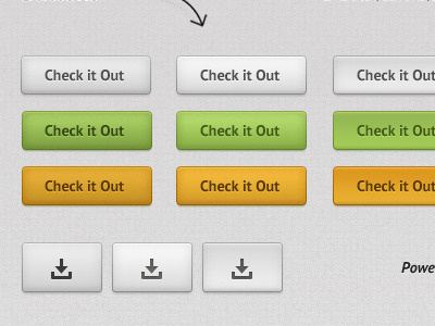 Styllus Ui Kit 1.0 - Default Buttons buttons download green kit styllus ui yellow