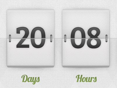 Styllus Ui Kit 1.0 - Time Countdown countdown days kit seconds set time ui