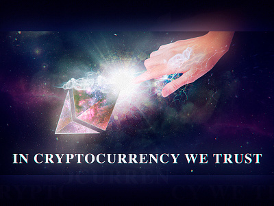 CryptoFun background crypto cryptocurrency design fun illustration logo space typography ui