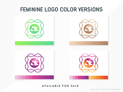 Feminine Logo Design Templates beauty beauty app beauty logo beauty parlour beauty product beauty salon beauty salon design beauty salon logo feminine feminine design feminine logo feminism feminist icon logo designer logo trends 2021 modern logo watercolor watercolor logo watercolour