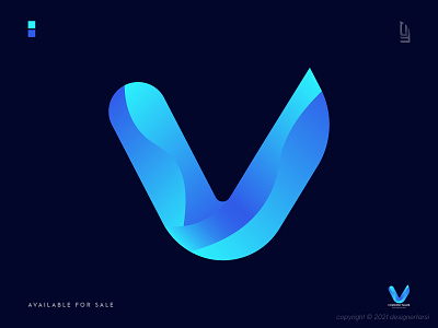 Letter V Abstract Modern Logo Design - V Mark abstract logo alphabet logo brand identity branding company brand logo creative logo design lettermark logo logo trends 2021 logodesigner logotype modern logo typography v letter v letter logo v logo v mark v modern logo vector