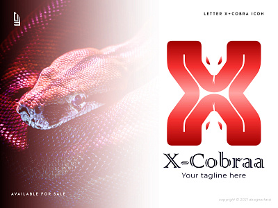 Letter X Cobra Logo - Cobra Logo - Modern X Logo - X Logo abstract logo app design app logo app logo design branding cobra cobra logo gradient logo logo logotype mascot logo mascot logos modern logo snake snake logo typography x x letter x letter logo x logo