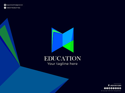 Education Logo 3d abstract logo brand logo branding creative logo design designer designer farsi education logo educational logo graphic design icon illustration logo logo designer logo maker logotype modern logo typography ui