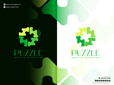 Puzzle Logo 3d abstract logo branding business logo creative logo design graphic design icon illustration logo logo designer logo maker logotype modern logo puzzle puzzle icon puzzle logo typography ui vector