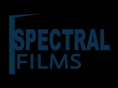 Logo - Spectral FILMS blue film logo movie production