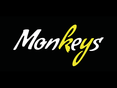 Logo - Monkeys disco logo monkey yellow