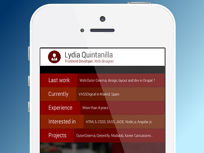 A Job App android app designer iphone job layout membership mobile work