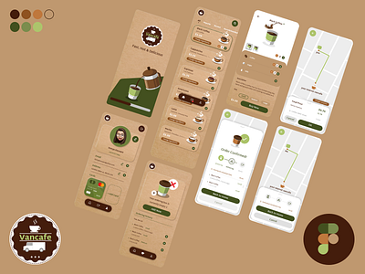 Coffee ordering App (VanCafe)