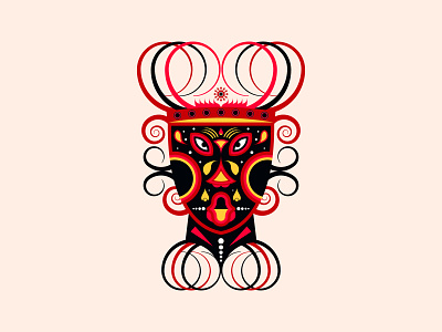 Ceremonial Tribal ceremonial culture dance geometric art geometric illustration ghana historical mask masquerade medieval ritual spiritual spirituality traditional art tribal west african western western australia zimbabwe