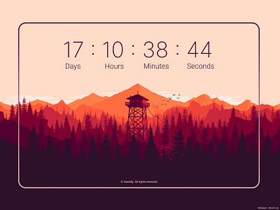 Daily UI #014 - Countdown Timer