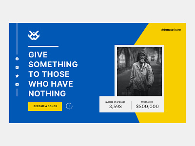 Daily UI #032 - Crowdfunding Campaign 032 campaign crowdfunding crowdfunding campaign daily ui daily ui 032 dailyui dailyuichallenge day 32 design donate figma hawkily poor poster support ui ux