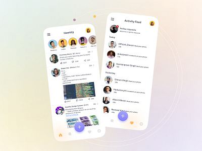 Daily UI #047 - Activity Feed 047 activity feed app daily ui daily ui 047 dailyui dailyuichallenge day 47 design feed figma mobile mobile app ui ux