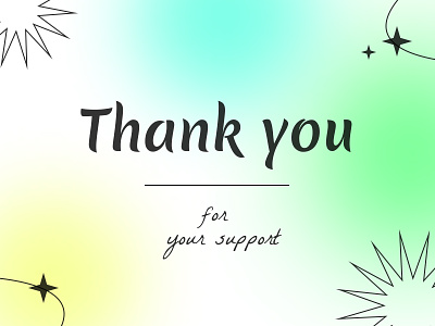 Daily UI #077 - Thank You 077 daily ui daily ui 077 dailyui dailyuichallenge day 77 design figma thank you