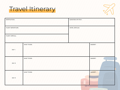 Daily UI #079 - Itinerary 079 daily ui daily ui 079 dailyui dailyuichallenge day 79 design figma hawkily itinerary travel itinerary ui ux