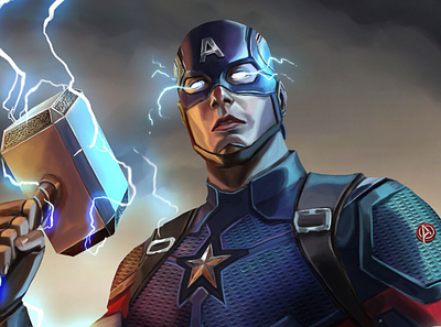 Thor + captain america fusion design