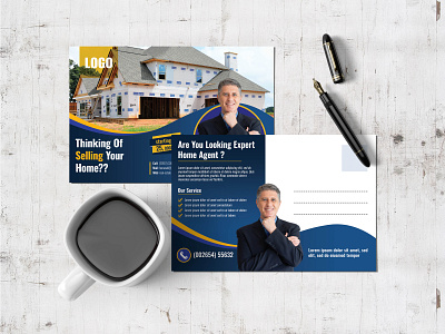 Real estate postcard design and direct mail eddm postcard