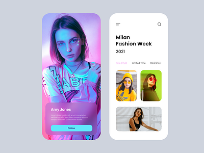 Fashion E-Commerce App android app apparel banner branding concept design e commerce fashion fashion week graphic design ios app latest latest uiux minimal mobile app trending uiux