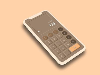 Daily UI 004 | Calculator calculator dailyui dailyui004 dailyuichallenge design figma mobile ui photoshop ui uiux ux vector