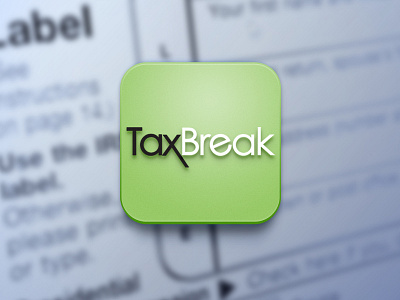 TaxBreak icon android app break documents green icon ios tax taxes