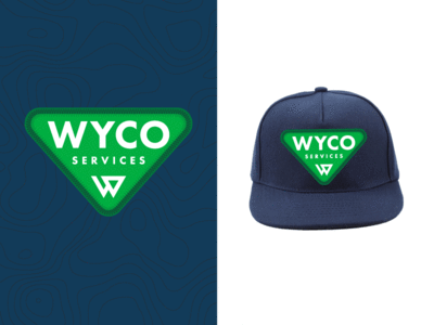 WYCO Hats alabama birmingham branding icon logo path typography