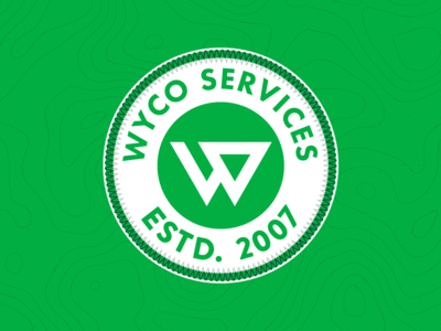 WYCO Patch alabama birmingham branding grass icon logo patch stitch