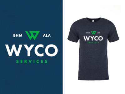 WYCO Shirt alabama birmingham branding grass icon logo shirt w
