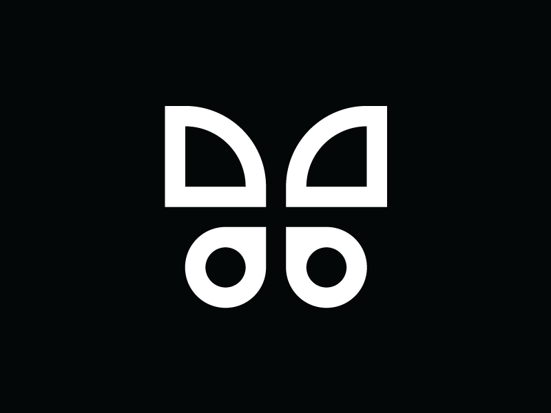 Butterfly minimal shape geometric insect wing butterfly icons iconography icon identity branding logo