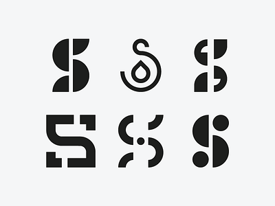 S Marks branding identity letter logo logomark mark s type typography