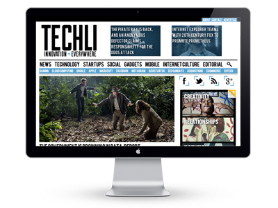 Techli Redesign chicago publication social startup tech
