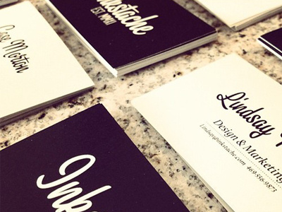 New Business Cards business cards cards logo script typography