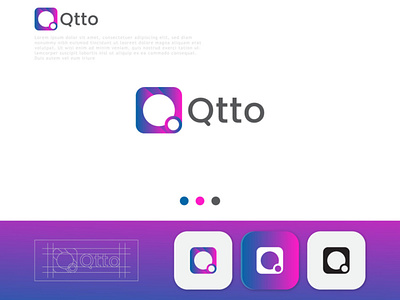 Qtto logo design || Q letter logo design