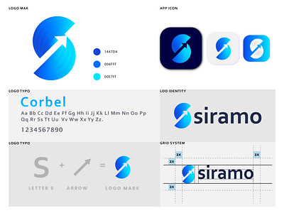 Siramo logo design branding creativelogo icon logo logo design logoconcept logocreation logodesigner logodesigns logoideas logomaker logoshift logotipos modern logo s arrow logo s letter logo s logo s logo design s logo mark sketch