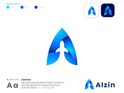 Alzin - Logo design a plane logo alzin logo design alzin logo design brand branding creativelogo design icon illustration illustrator logo logo design logocreation logodesigns logoshift minimal modern logo travel logo travel logo design vector