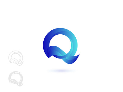 Q brand branding branding. brand design geometric gradient icon l letter lettermark logo logo design logodesign logotype modern logo monochrome monogram o symbol type