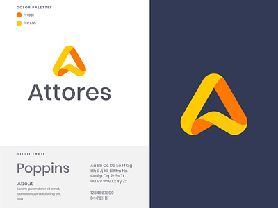 Attores a blockchain brand brand guide brand guideline branding creativelogo data design icon logo logo design logocreation mark modern logo olorful power tech vector